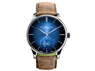 H. Moser & Cie - 2327-0203  Venturer Small Seconds XL Funky Blue, White Gold