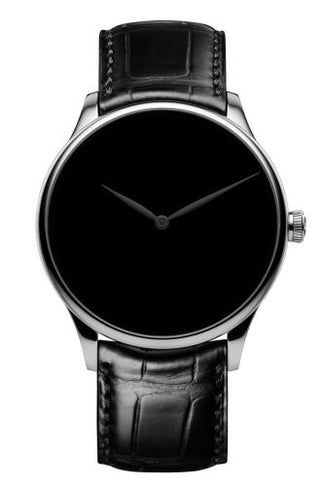 H. Moser & Cie - 2327-0222  Venturer White Gold / Vantablack Concept Black Hands