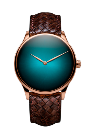 H. Moser & Cie - 2327-0406  Venturer Red Gold / Blue Lagoon Concept