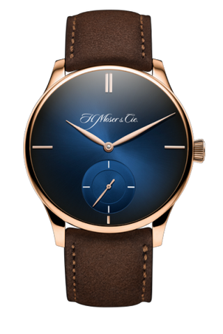 H. Moser & Cie - 2327-0407  Venturer XL Small Seconds Red Gold / Midnight Blue Purity