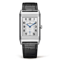 Jaeger-LeCoultre Reverso Classic Medium Thin Stainless Steel / Silver / Alligator (2458420)