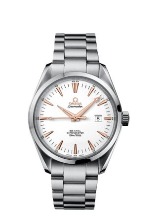 Omega - 2502.34.00  Seamaster Aqua Terra 150M Co-Axial 42.2 Stainless Steel / White / Bracelet