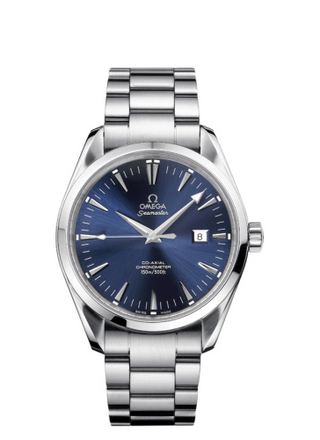 Omega - 2502.80.00  Seamaster Aqua Terra 150M Co-Axial 42.2 Stainless Steel / Blue / Bracelet