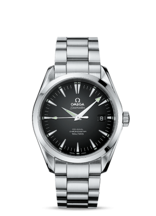 Omega - 2503.50.00  Seamaster Aqua Terra 150M Co-Axial 39.2 Stainless Steel / Black / Bracelet