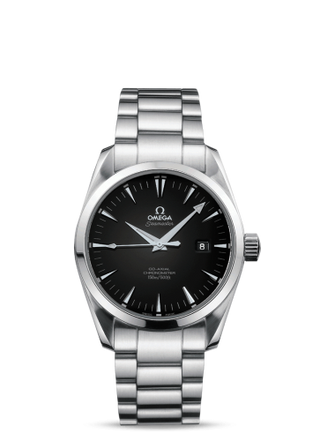 Omega - 2504.50.00  Seamaster Aqua Terra 150M Co-Axial 36.2 Stainless Steel / Black / Bracelet