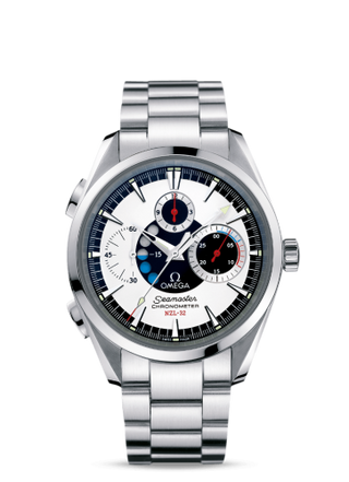 Omega - 2513.30.00  Seamaster Aqua Terra 150M Automatic 42.2 NZL-32 Chronograph Stainless Steel / Silver / Bracelet