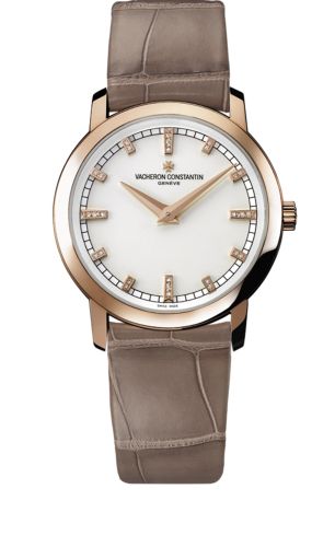 Vacheron Constantin - 25155/000R-9585  Traditionnelle Quartz Pink Gold / Silver