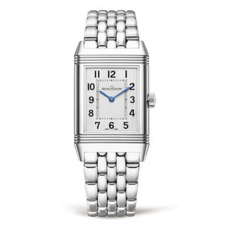 Jaeger-LeCoultre - 2518140  Reverso Classic Medium Thin Quartz Stainless Steel / Silver / Bracelet