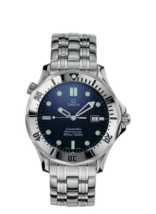 Omega - 2542.80.00  Seamaster Diver 300M Quartz 41 Stainless Steel / Blue / Bracelet