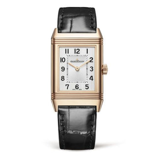 Jaeger-LeCoultre - 2542540  Reverso Classic Medium Thin Pink Gold / Silver / Alligator