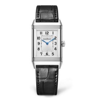 Jaeger-LeCoultre - 2548440  Reverso Classic Medium Thin Stainless Steel / Silver / Alligator