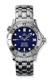 Omega - 2552.80.00  Seamaster Diver 300M Automatic 36.25 Stainless Steel / Blue / Bracelet