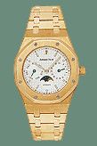 Audemars Piguet - 25594BA.OO.0789BA.05  Royal Oak 25594 Moon Phase Yellow Gold / White