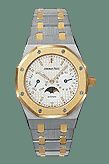 Audemars Piguet - 25594SA.OO.0789SA.06  Royal Oak 25594 Moon Phase Stainless Steel / Yellow Gold / White