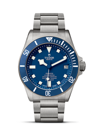 Tudor - 25600TB-0001  Pelagos Titanium / Blue / Bracelet