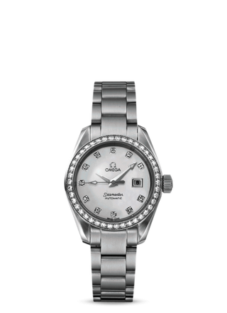 Omega - 2565.75.00  Seamaster Aqua Terra 150M Automatic 29.2 Stainless Steel / Diamond / MOP  / Bracelet