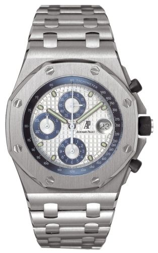 Audemars Piguet - 25721TI.OO.1000TI.03  Royal Oak OffShore 25721 Chronograph Titanium / Silver / Blue