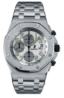 Audemars Piguet Royal Oak Offshore 26470 Stainless Steel / Black / Alligator (25721TI.OO.1000TI.05)