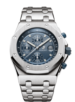 Audemars Piguet - 25721ST.OO.1000ST.01  Royal Oak OffShore 25721 Chronograph Stainless Steel / Blue