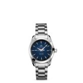 Omega - 2577.80.00  Seamaster Aqua Terra 150M Quartz 29.2 Stainless Steel / Blue / Bracelet