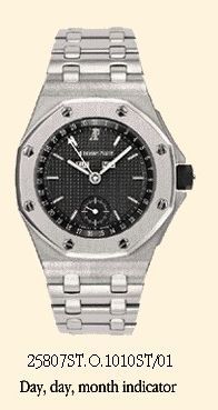 Audemars Piguet - 25807ST.O.1010.ST.01  Royal Oak OffShore 25807 Full Calendar Blue / Bracelet