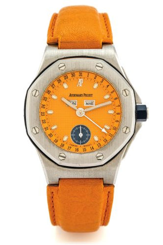 Audemars Piguet - 25808ST.O.0009/02  Royal Oak OffShore 25808 Full Calendar Orange