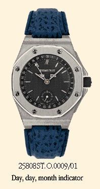 Audemars Piguet - 25808ST.O.0009/01  Royal Oak OffShore 25808 Full Calendar Blue