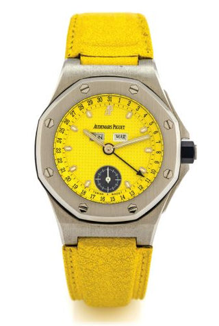 Audemars Piguet - 25808ST.O.0009/03  Royal Oak OffShore 25808 Full Calendar Yellow