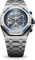 Audemars Piguet Royal Oak OffShore 25854 Perpetual Calendar White Gold / Blue (25862SC.ZS.1000ST.02)