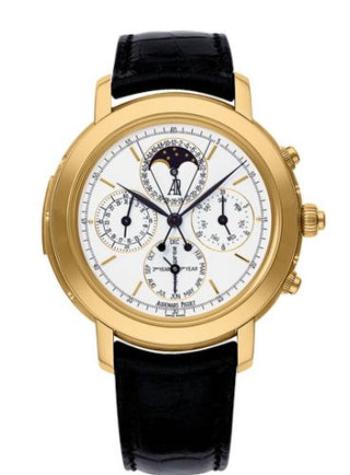 Audemars Piguet - 25866BA.OO.D002CR.01  Jules Audemars 25866 Grande Complication Yellow Gold / White