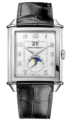 Girard-Perregaux - 25882-11-121-BB6B  Vintage 1945 XXL Large Date and Moonphases Stainless Steel / Silver