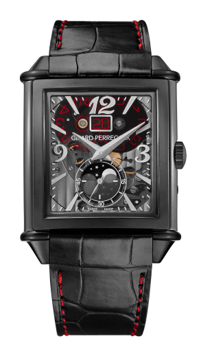 Girard-Perregaux - 25882-21-223-BF6A  Vintage 1945 XXL Large Date and Moonphases Titanium DLC / Grey Sapphire