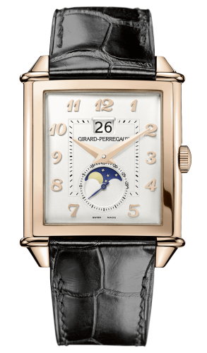 Girard-Perregaux - 25882-52-121-BB6B  Vintage 1945 XXL Large Date and Moonphases Pink Gold / Silver