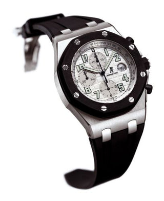 Audemars Piguet - 25940SK.OO.D002CA.02  Royal Oak OffShore 25940 Chronograph Rubberclad Stainless Steel / Silver