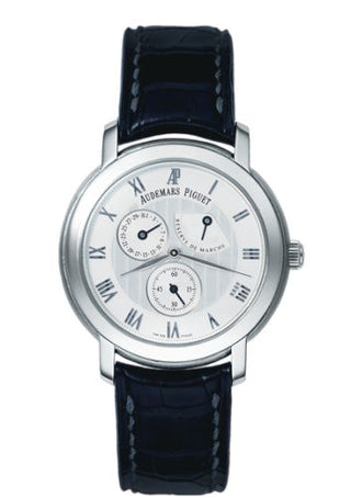 Audemars Piguet - 25955BC.OO.D002CR.01  Jules Audemars Small Seconds & Power Reserve White Gold / Silver