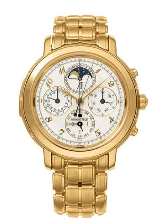 Audemars Piguet - 25984BA.OO.1138BA.01  Jules Audemars 25984 Grande Complication Yellow Gold / White Breguet / Bracelet