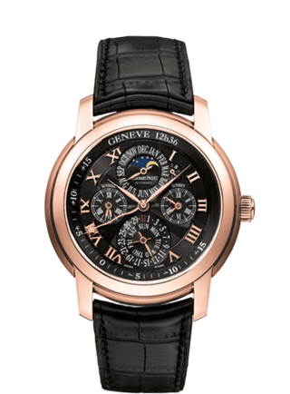 Audemars Piguet - 26003OR.OO.D002CR.01  Jules Audemars 26003 Equation of Time Pink Gold / Black