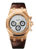 Audemars Piguet Royal Oak 26022 Chronograph Pink Gold / Brown / Strap (26022OR.OO.D098CR.01)