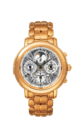 Audemars Piguet - 26023OR.OO.1138OR.01  Jules Audemars 26023 Grande Complication Pink Gold / Sapphire / Bracelet