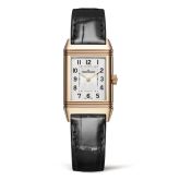 Jaeger-LeCoultre - 2602540  Reverso Classic Small Pink Gold / Silver / Alligator