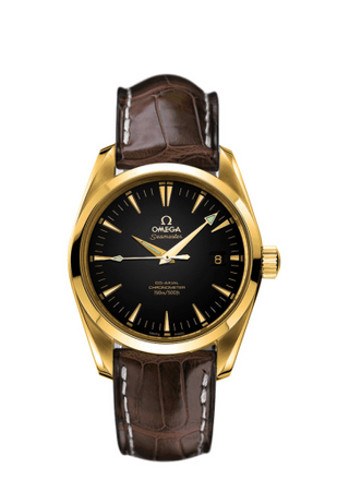 Omega - 2603.50.37  Seamaster Aqua Terra 150M Co-Axial 39.2 Yellow Gold / Black