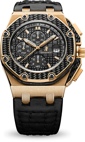 Audemars Piguet - 26030RO.OO.D001IN.01  Royal Oak OffShore 26030 Juan Pablo Montoya Pink Gold