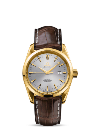 Omega - 2604.30.37  Seamaster Aqua Terra 150M Co-Axial 36.2 Yellow Gold / Silver