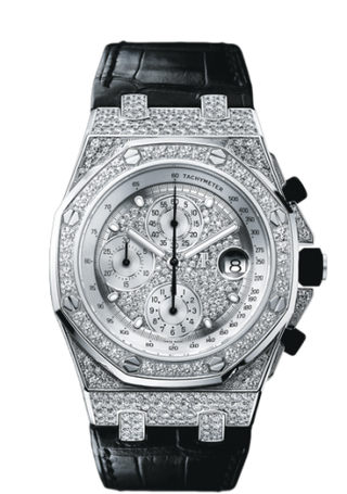 Audemars Piguet - 26067BC.ZZ.D002CR.01  Royal Oak Offshore White Gold / Diamonds