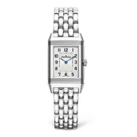 Jaeger-LeCoultre Reverso Classic Small Stainless Steel / Silver / Alligator (2608140)