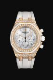 Audemars Piguet - 26092OK.ZZ.D010CA.01  Royal Oak Offshore 26092 Lady Chronograph Pink Gold / White