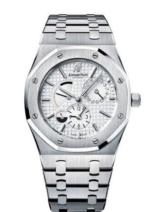 Audemars Piguet - 26120ST.OO.1220ST.01  Royal Oak Dual Time Stainless Steel / Silver