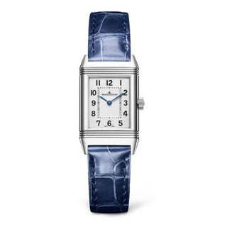 Jaeger-LeCoultre - 2618540  Reverso Classic Small Quartz Stainless Steel / Silver / Alligator