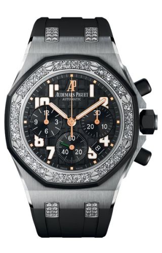 Audemars Piguet - 26211SK.ZZ.D002CA.01  Royal Oak OffShore Lady 26211 LadyCat Stainless Steel