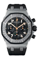 Audemars Piguet Royal Oak OffShore 26114 Chronograph White Gold / Baguette / MOP (26211SK.ZZ.D002CA.01)